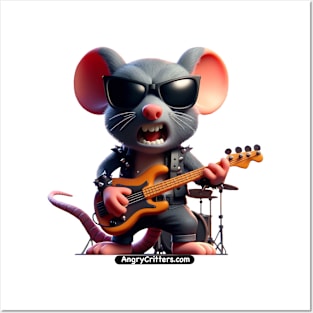 Angry Critters - Rock Rat Posters and Art